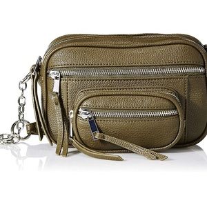 Olive Green Adjustable Crossbody Purse